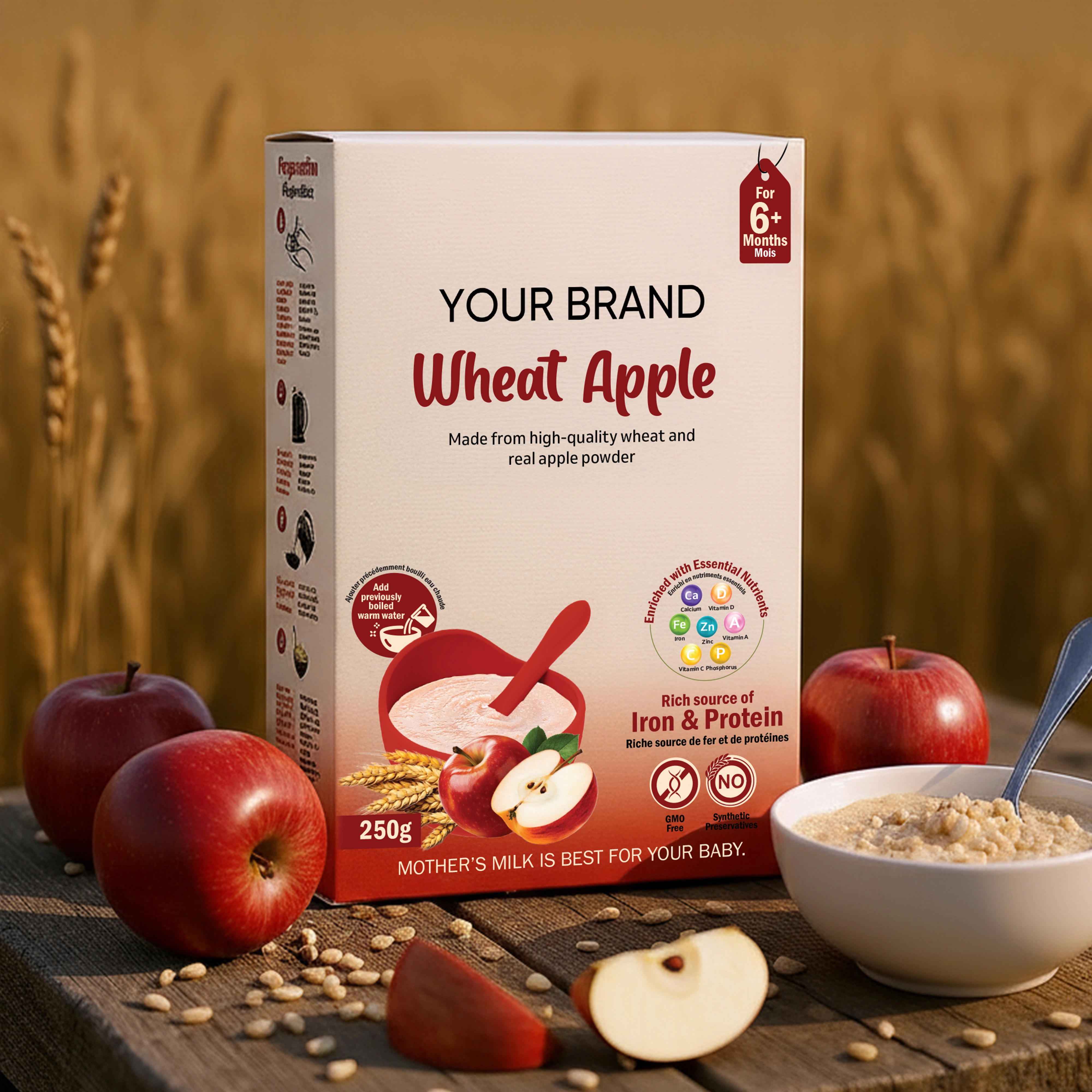 Wheat Apple Cereal